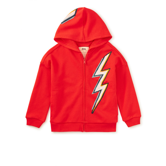 Tea Collection Other - Tea Collection Boys Orange Lighting Bolt Hoodie size: 5T